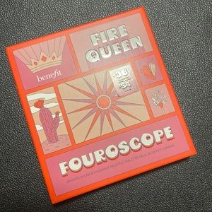 NEW Benefit Fouroscope Fire Queen bronze, blush & highlight palette